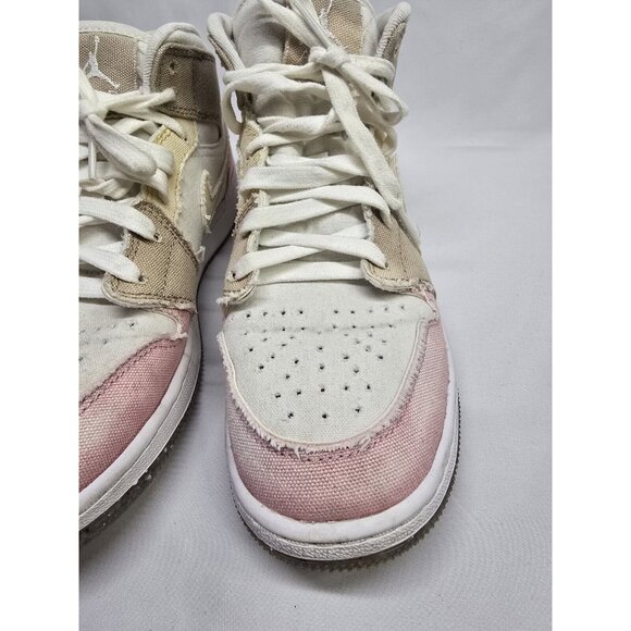 Nike Air Jordan 1 Mid Pastel Grind - Size 5.5 Youth - Picture 5 of 16